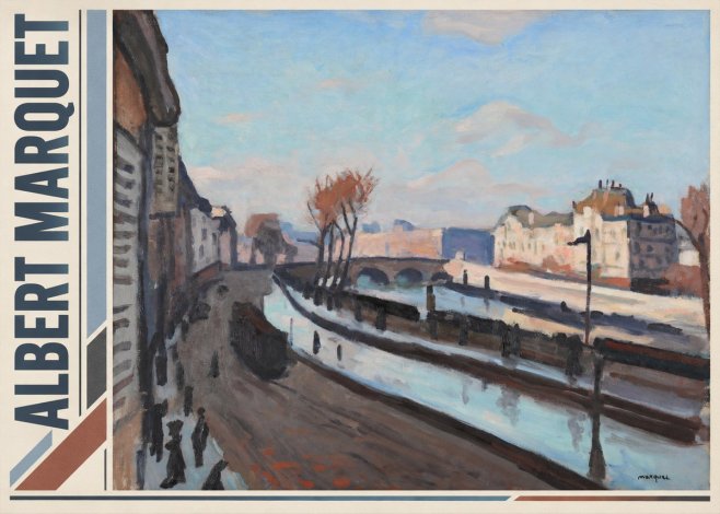 Albert Marquet Le Pont-neuf No2 - Plakat