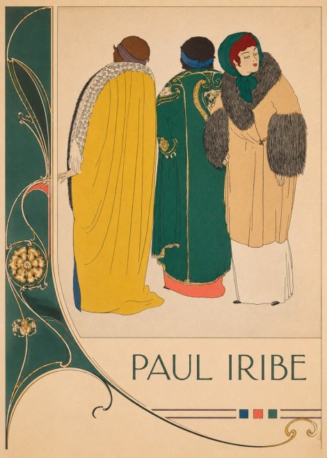 Paul Iribe Fashionable Figures No3 - Plakat