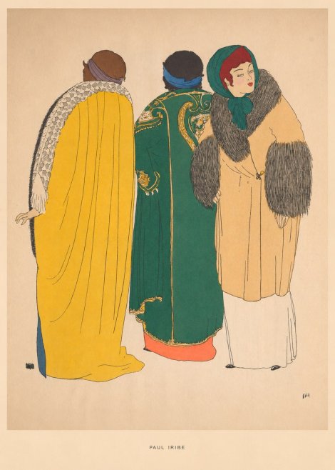 Paul Iribe Fashionable Figures No6 - Plakat