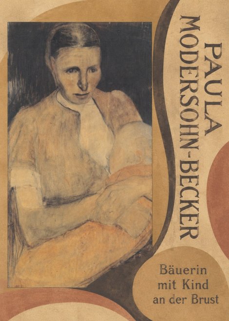 Paula Modersohn-Becker Bäuerin Mit Kind an Der Brust No4 - Plakat