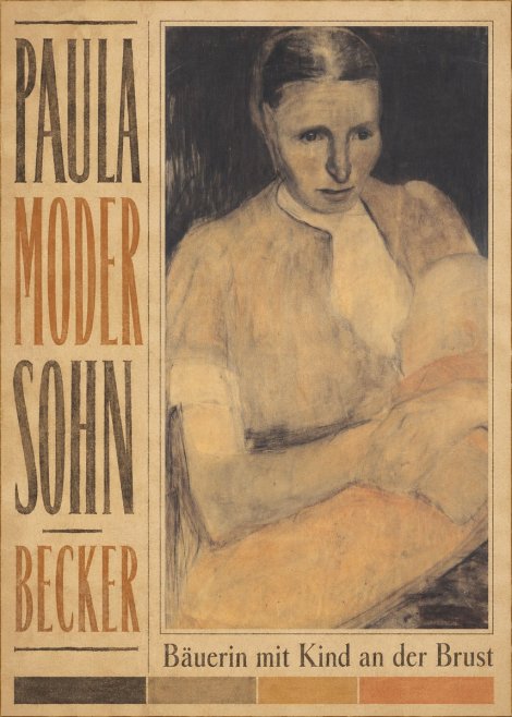 Paula Modersohn-Becker Bäuerin Mit Kind an Der Brust No5 - Plakat