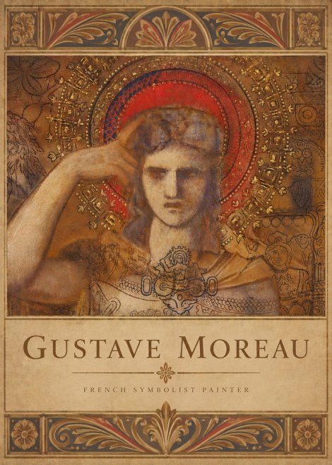 Gustave Moreau L'apparition II No6 - Plakat