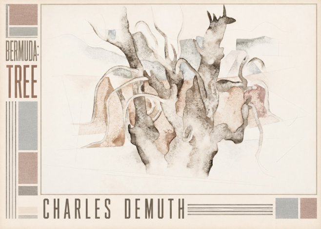 Charles Demuth Bermuda: Tree No5 - Plakat