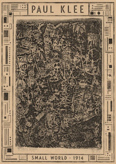 Paul Klee Small World No3 - Plakat