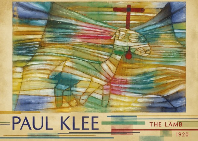 Paul Klee The Lamb No3 - Plakat