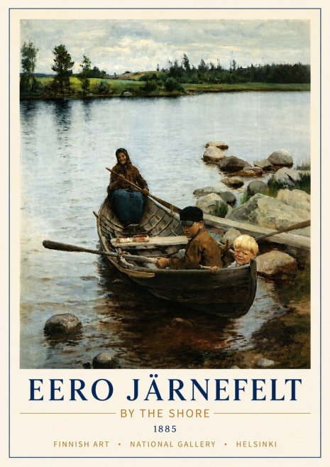 Eero Järnefelt By the Shore No4 - Plakat