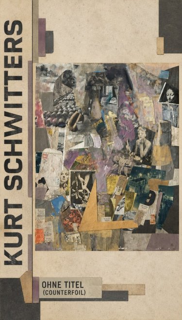Kurt Schwitters Ohne Titel (Counterfoil) No2 - Plakat