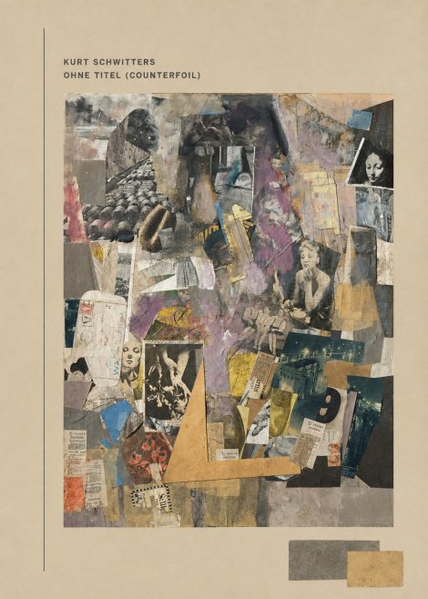 Kurt Schwitters Ohne Titel (Counterfoil) No3 - Plakat