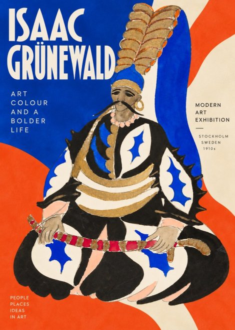 Isaac Grünewald Figure in Oriental Costume No2 - Plakat