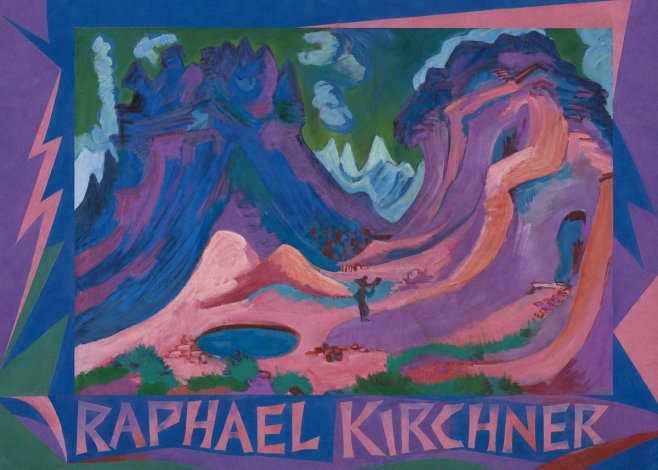Raphael Kirchner Mountain Landscape II No1 - Plakat