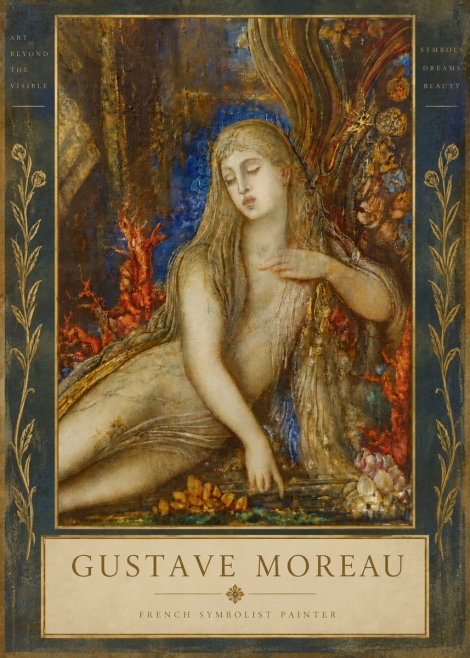 Gustave Moreau Galatea II No5 - Plakat