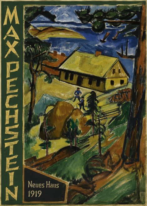 Max Pechstein Neues Haus No2 - Plakat