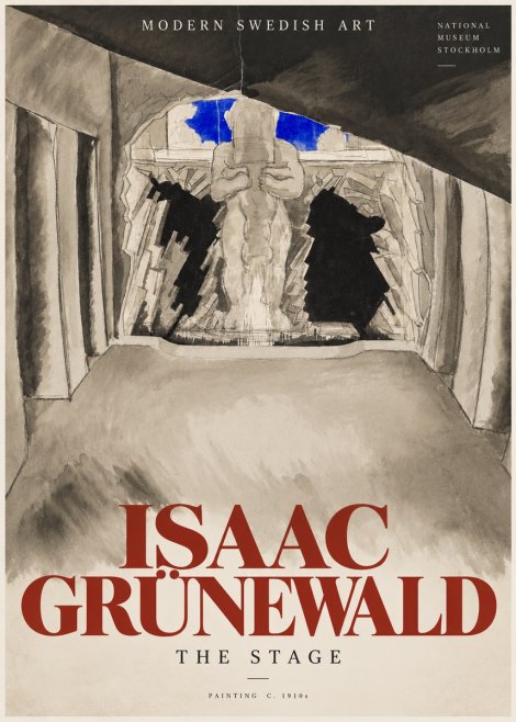 Isaac Grünewald The Stage No3 - Plakat