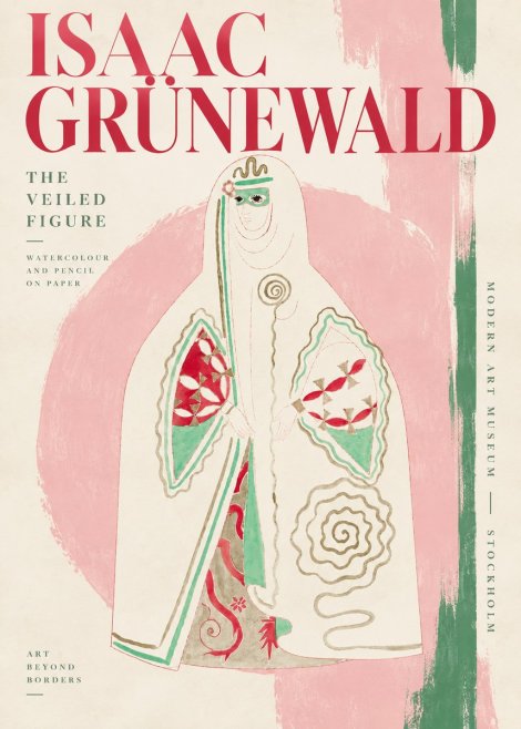 Isaac Grünewald The Veiled Figure No3 - Plakat