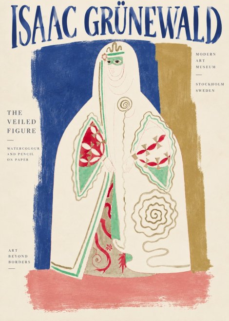 Isaac Grünewald The Veiled Figure No4 - Plakat