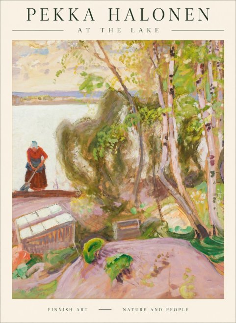 Pekka Halonen At the Lake No1 - Plakat