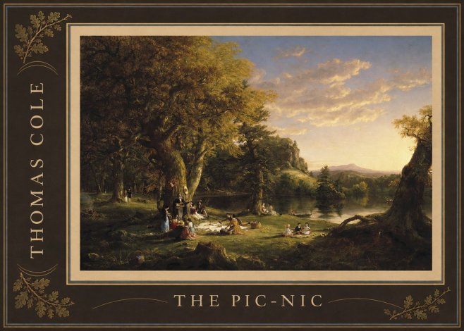 Thomas Cole The Pic-nic II No2 - Plakat