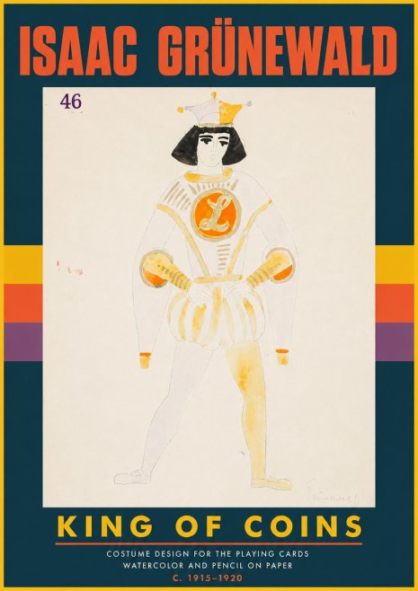 Isaac Grünewald King of Coins No4 - Plakat
