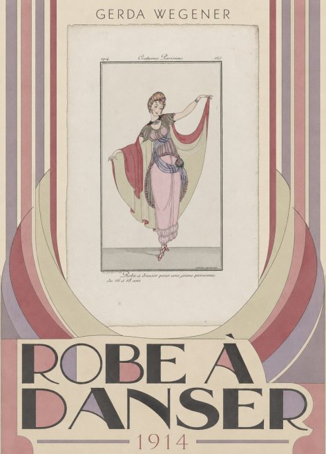 Gerda Wegener Robe À Danser No5 - Plakat