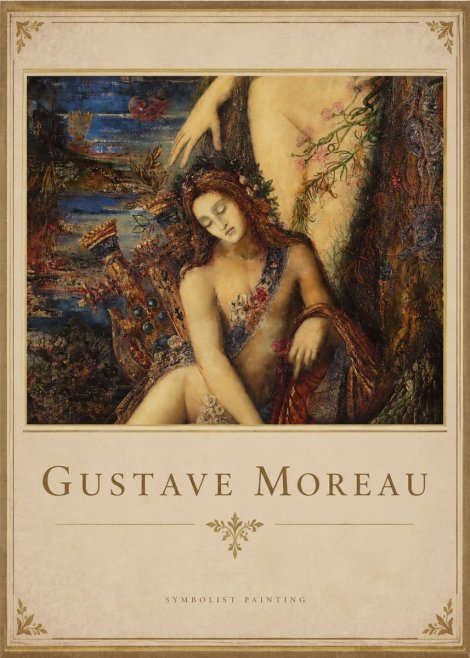 Gustave Moreau Symbolist Painting No1 - Plakat