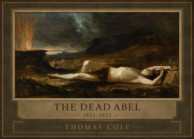 Thomas Cole The Dead Abel No1 - Plakat