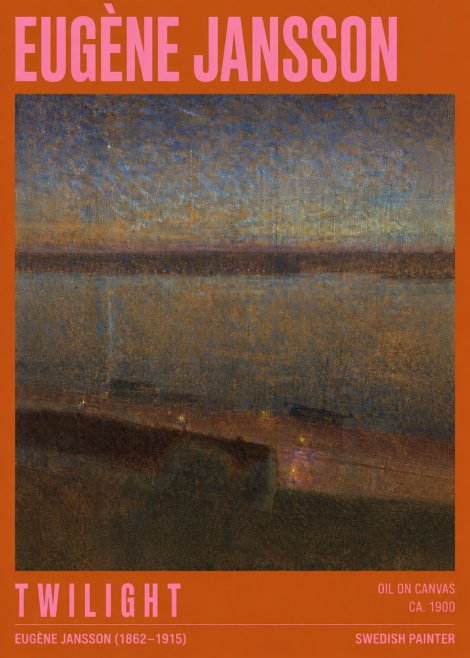 Eugène Jansson Twilight No2 - Plakat