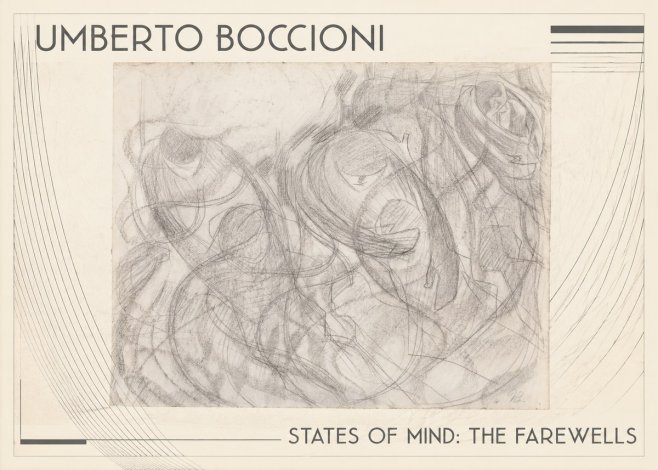 Umberto Boccioni States of Mind: the Farewells No1 - Plakat
