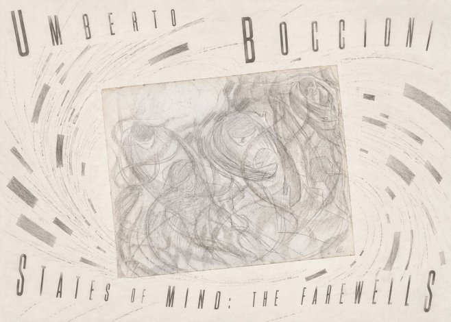 Umberto Boccioni States of Mind: the Farewells No5 - Plakat