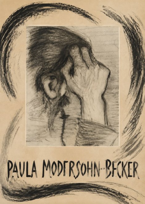 Paula Modersohn-Becker Head of a Girl with Rosary No6 - Plakat