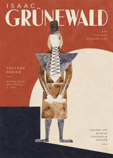 Isaac Grünewald Costume Design XIII No3 - Plakat