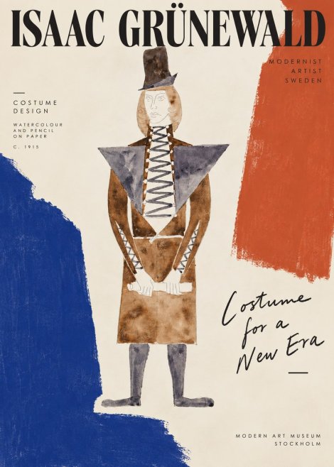 Isaac Grünewald Costume Design XIII No5 - Plakat