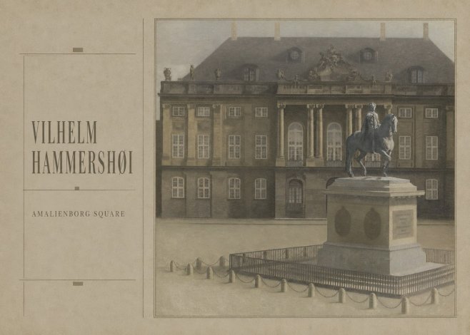 Vilhelm Hammershøi Amalienborg Square II No3 - Plakat