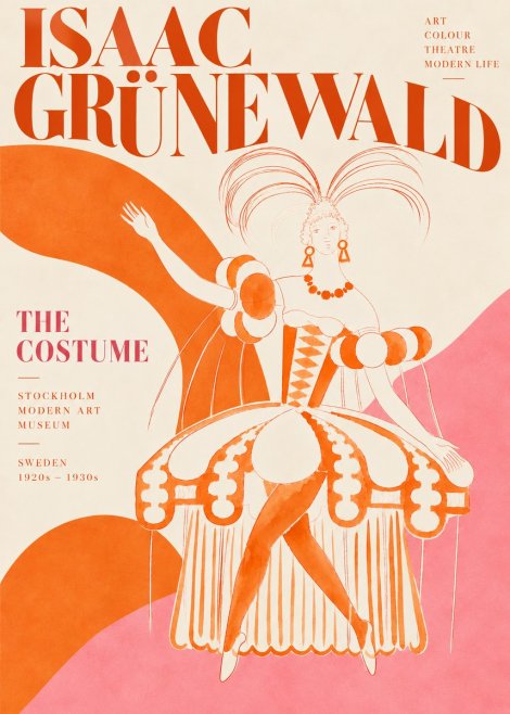 Isaac Grünewald The Costume II No5 - Plakat