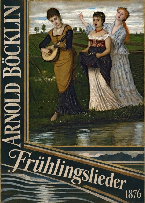 Arnold Böcklin Frühlingslieder No6 - Plakat