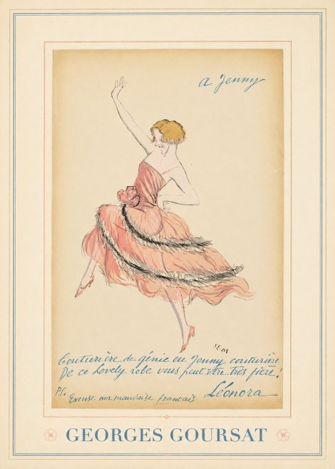 Georges Goursat A Jenny No6 - Plakat
