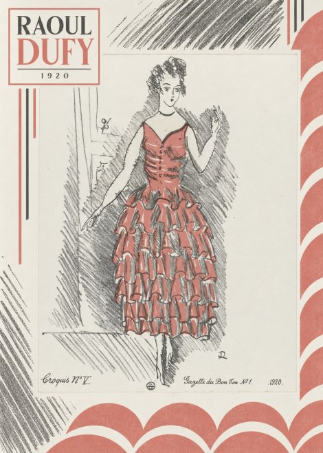 Raoul Dufy Croquis N°v No6 - Plakat