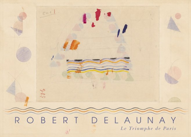 Robert Delaunay Le Triomphe De Paris V No6 - Plakat