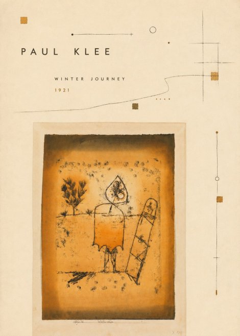 Paul Klee Winter Journey No3 - Plakat