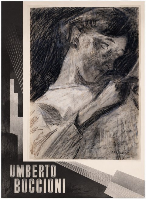 Umberto Boccioni Figure Study II No4 - Plakat