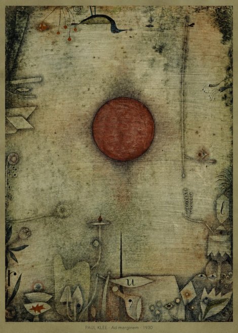 Paul Klee Ad Marginem No6 - Plakat
