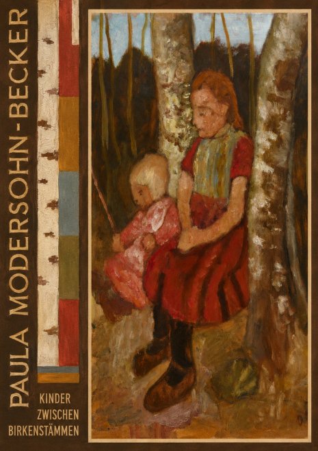 Paula Modersohn-Becker Kinder Zwischen Birkenstämmen No2 - Plakat