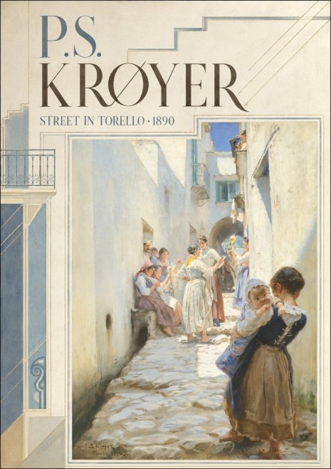 P.S. Krøyer Street in Torello No3 - Plakat