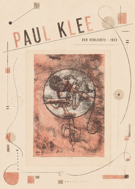 Paul Klee Der Verliebte II No5 - Plakat