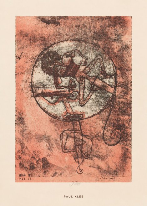 Paul Klee Der Verliebte II No6 - Plakat