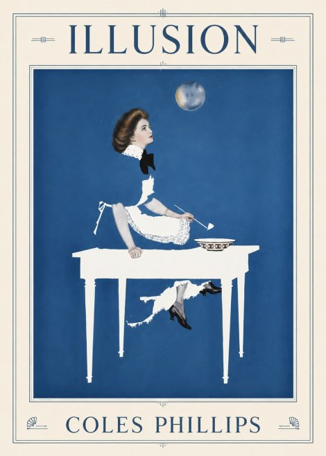 Coles Phillips Illusion No1 - Plakat