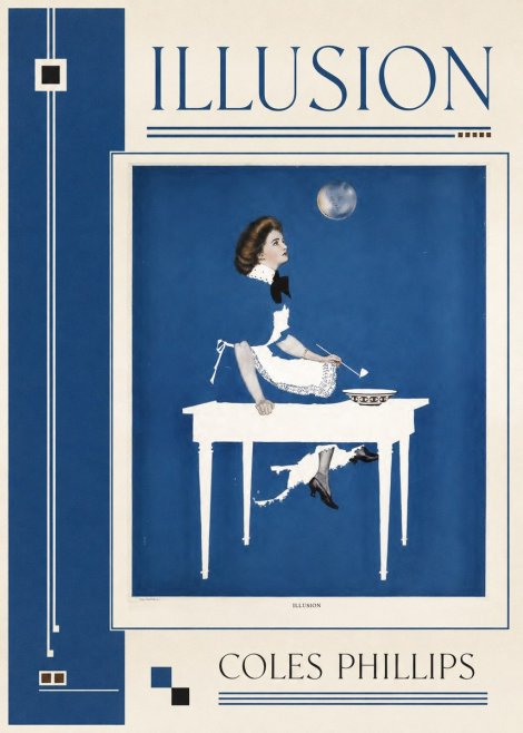 Coles Phillips Illusion No2 - Plakat