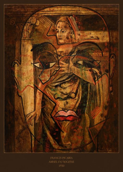 Francis Picabia Amsel Ou Sogesse No6 - Plakat