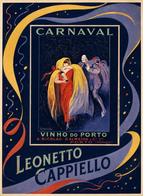 Leonetto Cappiello Carnaval - Vinho Do Porto No2 - Plakat