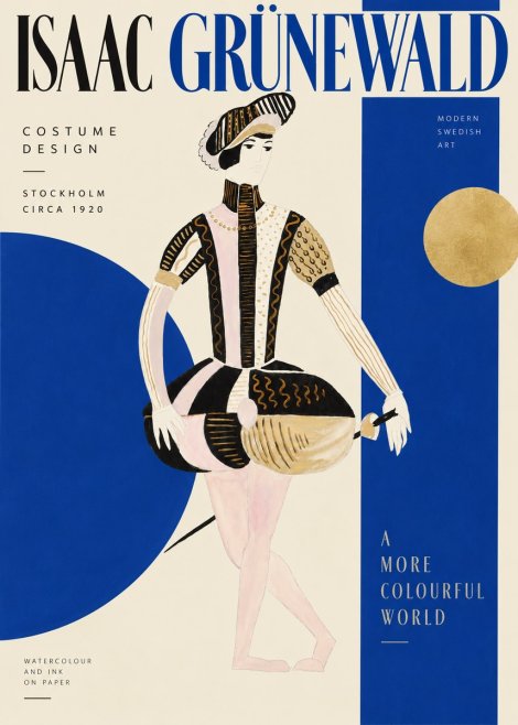Isaac Grünewald Costume Study VI No4 - Plakat