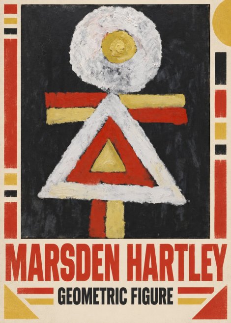 Marsden Hartley Geometric Figure No5 - Plakat